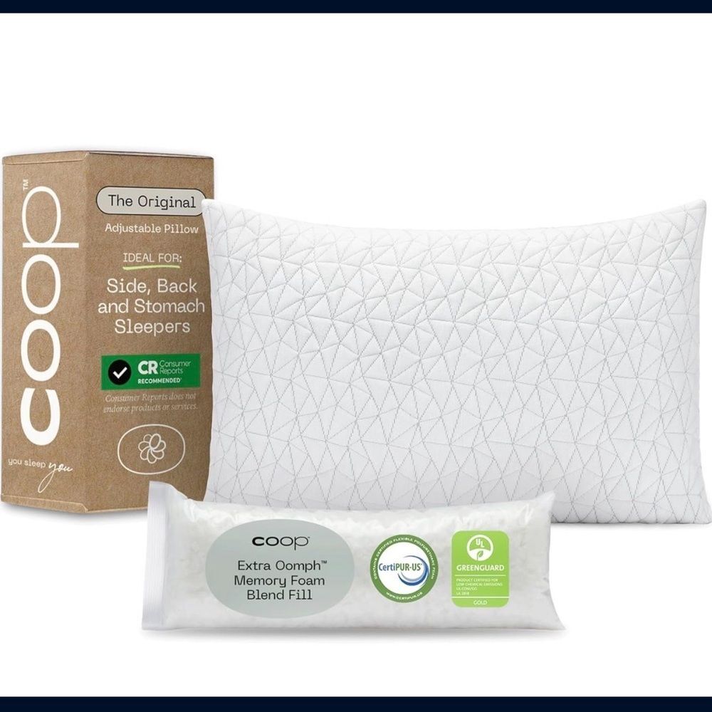 Coop Original Queen Size Pillow NIB